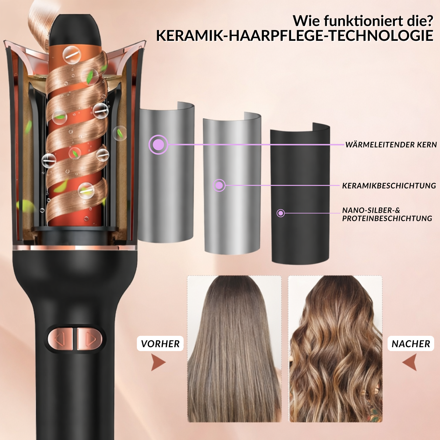 CurlEase - Lockenstyler